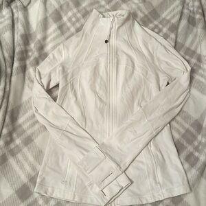 White Lululemon Define Jacket size 10